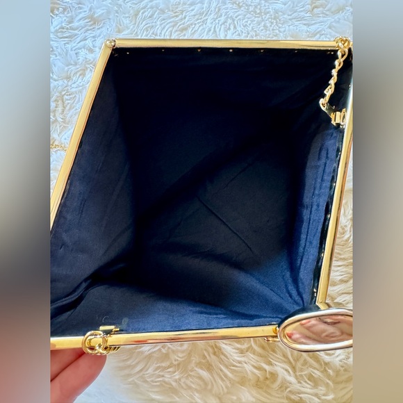 Vintage Purse | Versatile: Clutch, Shoulder, Crossbody | 1970s 1980s, Disco - Picture 10 of 11